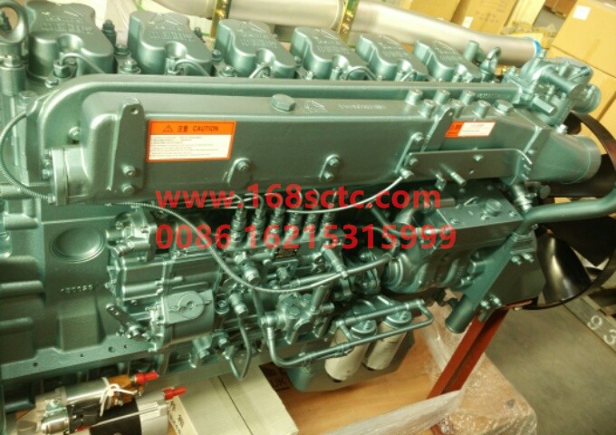 HH62070105-SINOTRUK HOWO-Engine assembly WD615.62 (1.5kW motor / wide cylinder / air release valve / double cylinder / outlet)-ZhongQiFaDongJiWD615.62