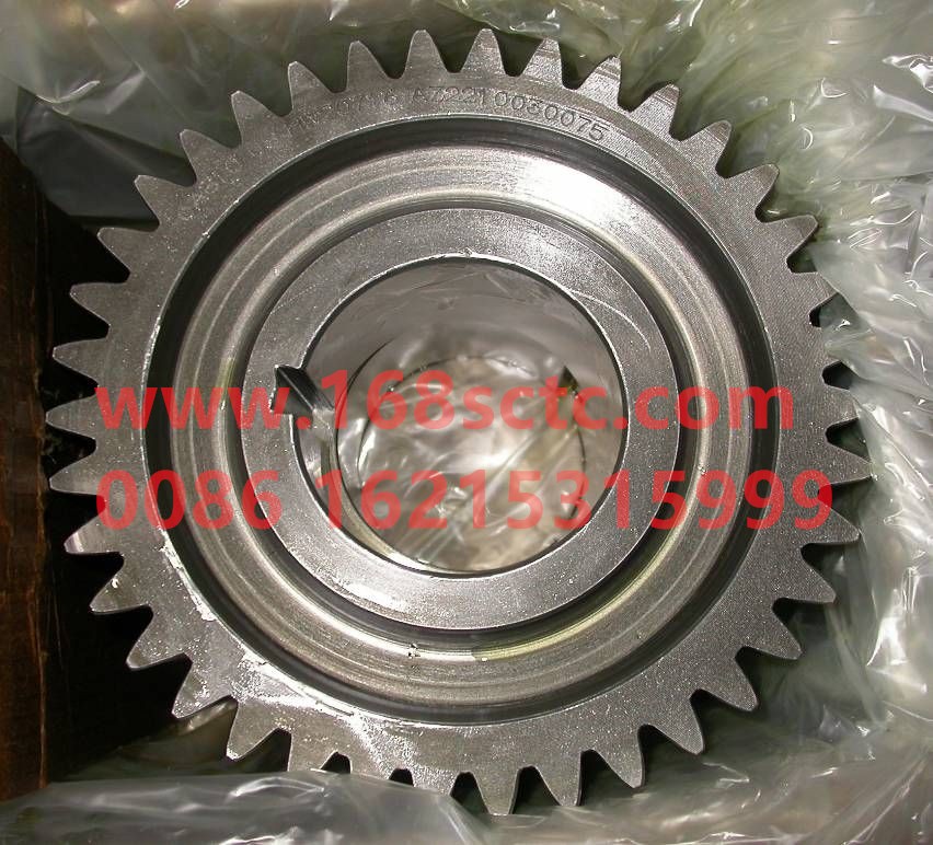 WG2210030075-SINOTRUK HOWO-countershaft drive gear low-ZhongQiBianSuXiangHW19712
