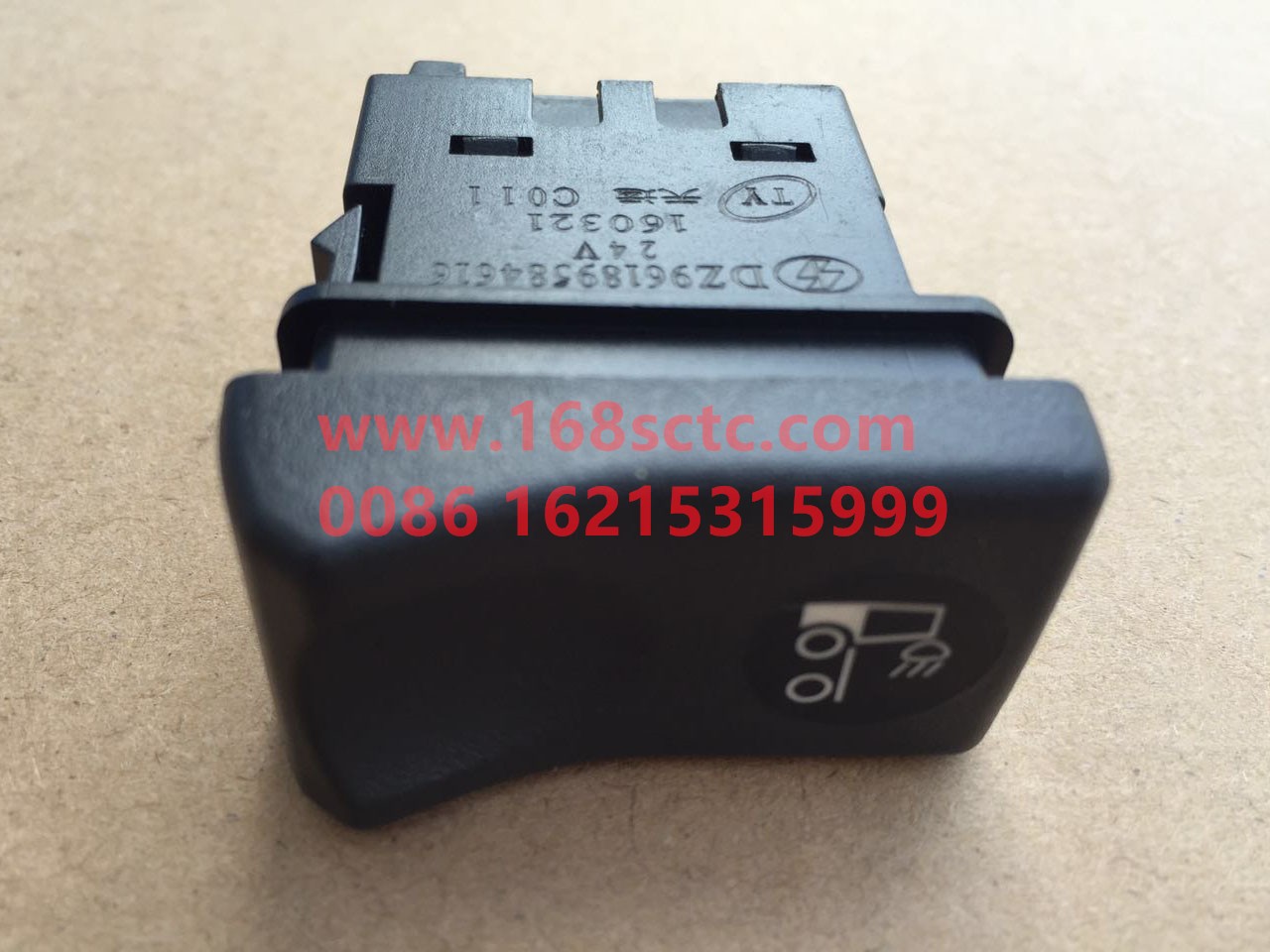 DZ96189584616-SHACMAN-rear work light switch-DeLongXinM3000 2013Kuan