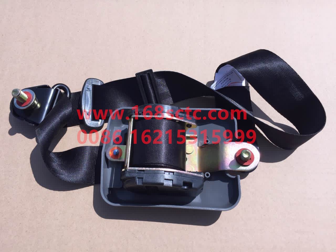 DZ15221560011-SHACMAN-Seat belt assembly new M3000-DeLongXinM3000 2013Kuan