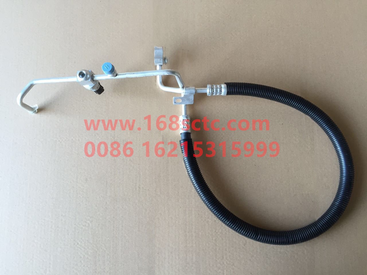 DZ14251845004-SHACMAN-Evaporator inlet pipe-DeLongX3000 2013Kuan