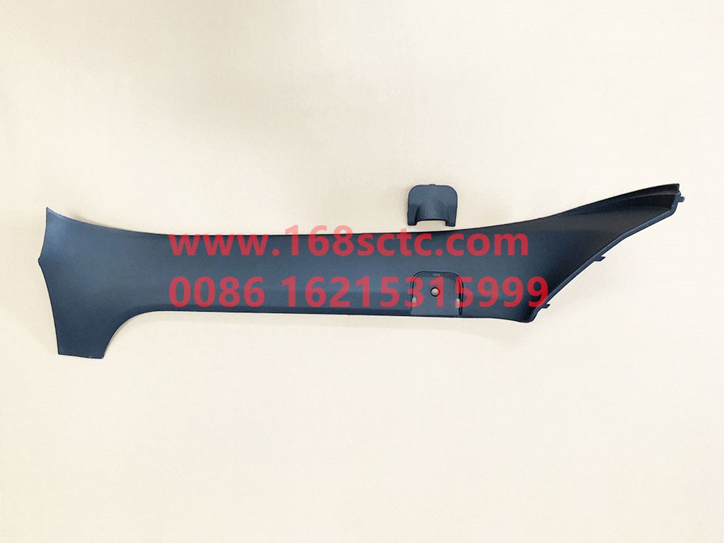 DZ14251610180-SHACMAN-A column guard plate assembly left-DeLongX3000 2013Kuan