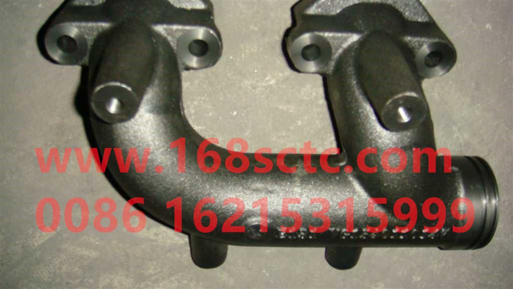 VG1540110147-SINOTRUK HOWO-Exhaust manifolds for fifth and sixth cylinders-ZhongQiFaDongJiWD615.96NE