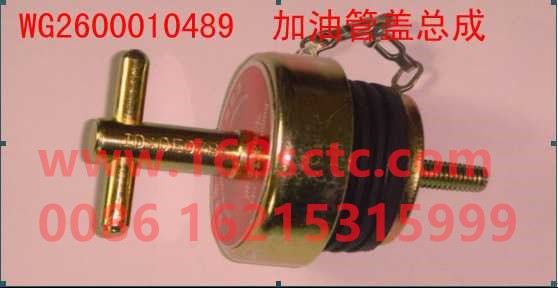 VG2600010489-SINOTRUK HOWO-Fuel pipe cover assemblywith chain-ZhongQiFaDongJiMC11.44-50