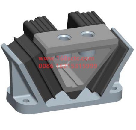 WG9725590660-SINOTRUK HOWO-Rear rubber bearing assembly-HaoWoT5GKuan