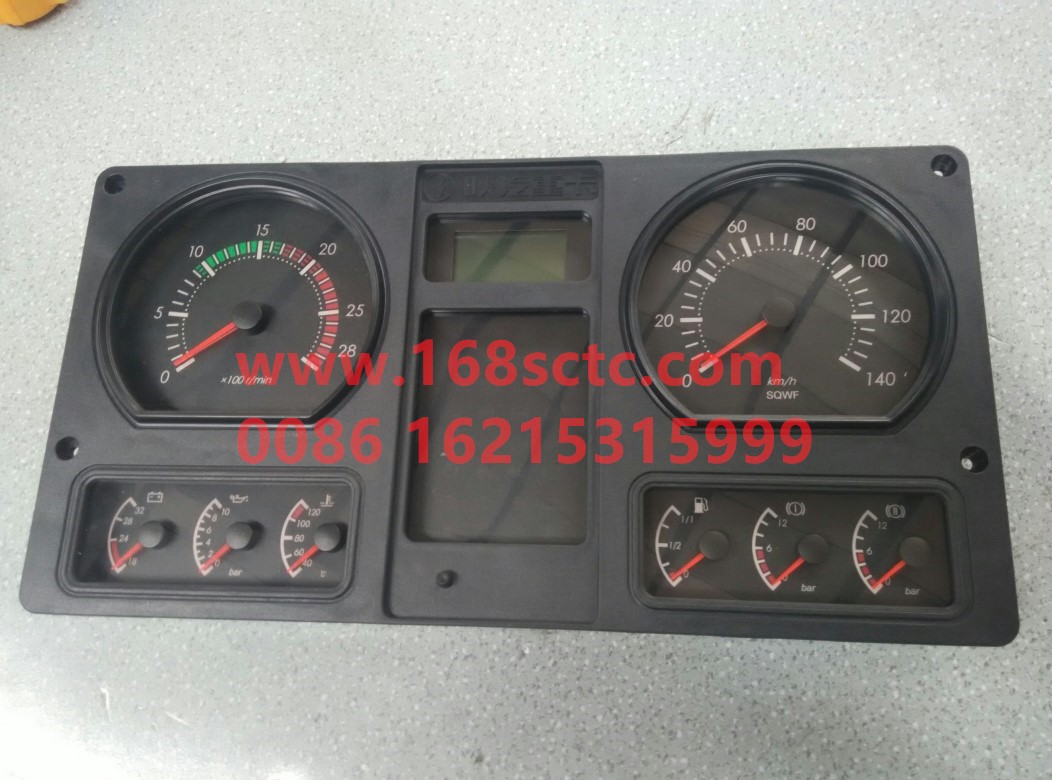 DZ91189582123-SHACMAN-Instrument cluster (S2000, stepper motor,3.39:1)-AoLong2014Kuan
