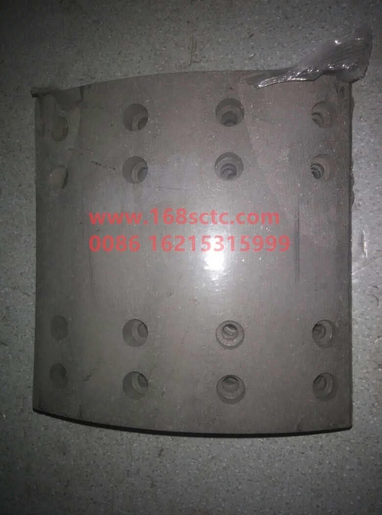 WG9970342068-SINOTRUK HOWO-Brake Pad Rear 70 Mine Car Organic Particles A: 242x235x17/20.2 B: 240x235x12.3/19.3 Karen-ZhongQiAC26CheQiao