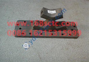 AZ9725520358-SINOTRUK HOWO-Vtype thrust rod supportLeft 30thick-ShanDeKaC5H