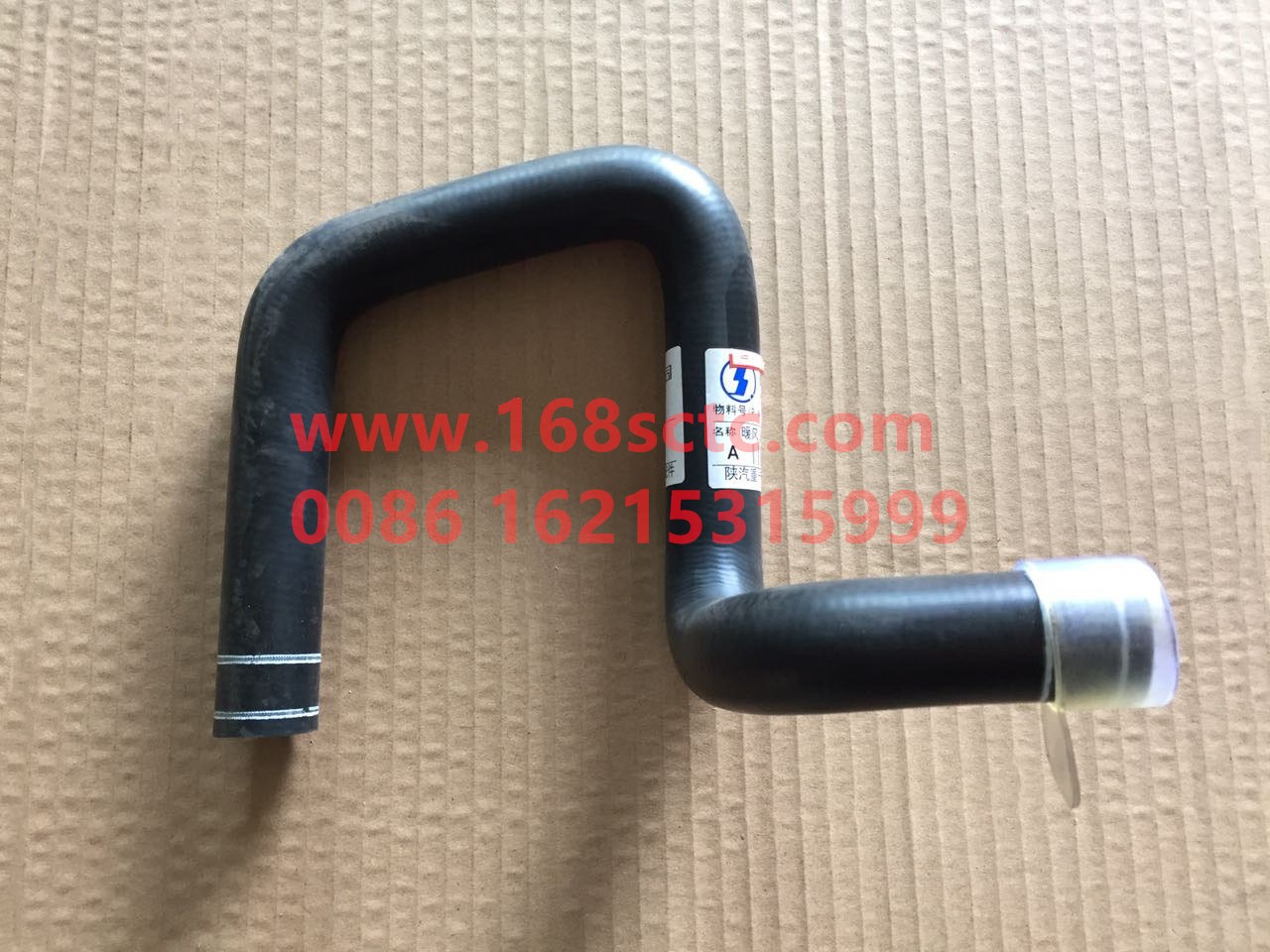 DZ15221840116-SHACMAN-Warm air inlet forming hose (L3000)-DeLongL3000 2016Kuan