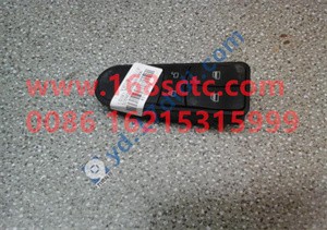 WG1664331065-SINOTRUK HOWO-Left Door Control Switch Panel Standard-HaoWoA7Kuan