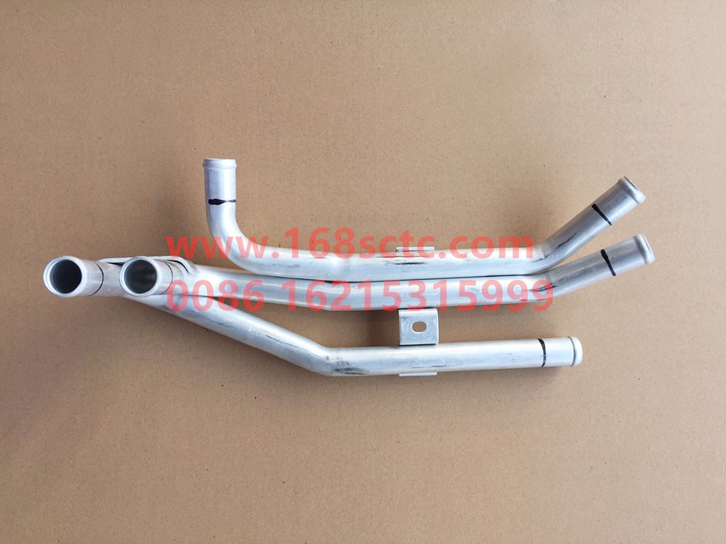 DZ14251845104-SHACMAN-Heater chassis aluminum tube (WP13)-DeLongX3000 2013Kuan
