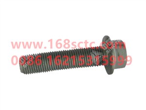 ZQ1811450TF6-OTHERS-Hexagon flange face bearing toothed bolt with nut-LiuJiaoTouLuoShuan
