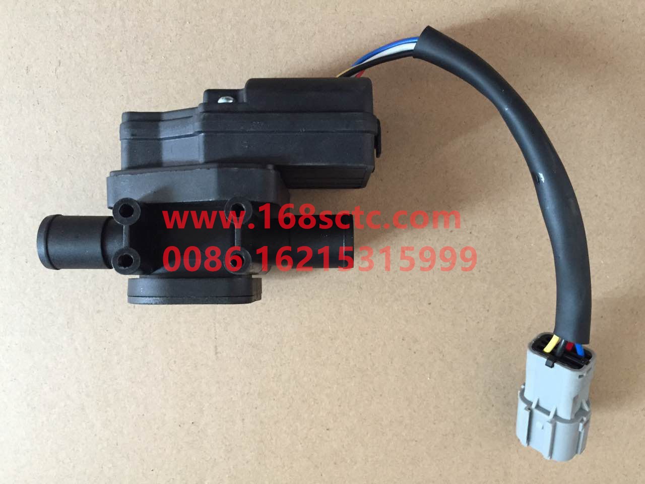 PDZ15221840102A-SHACMAN-electric water valve-DeLongXinM3000 2015Kuan