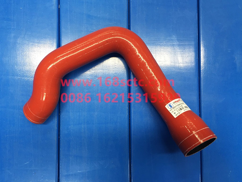 DZ97259535055-SHACMAN-engine intake pipe-DeLongX3000 2013Kuan