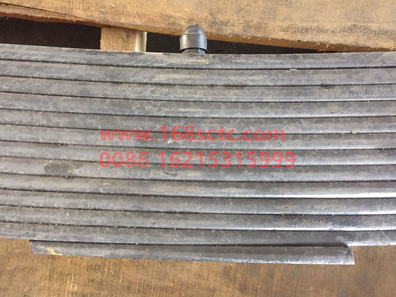 DZ95319690915-SHACMAN-Front leaf spring assembly right-DeLongF3000 2015Kuan