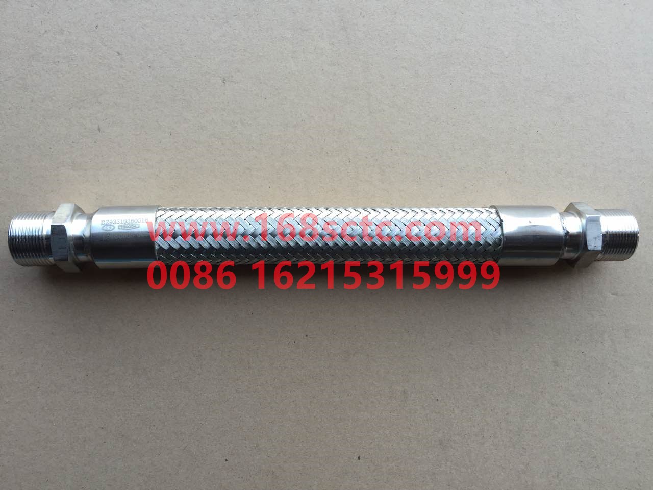 DZ93319360018-SHACMAN-metal hose stainless steel-DeLongF2000 2015Kuan