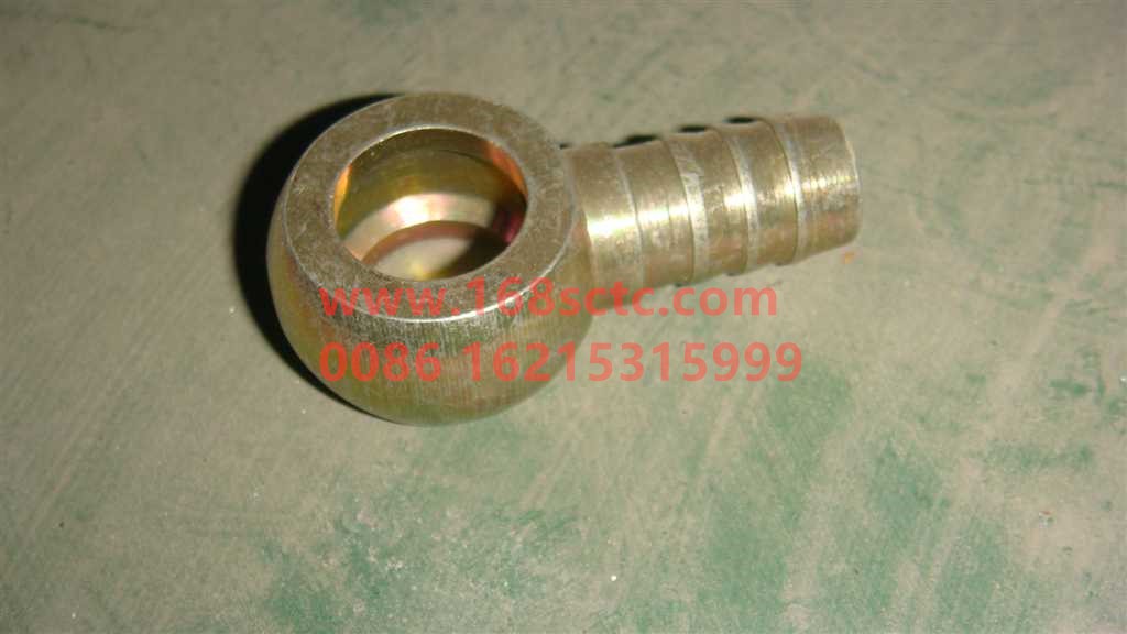 WG9725550025-SINOTRUK HOWO-Pipe joint 16x2 M16 (minimum order of 2000 pieces per item)-ZhongQiFaDongJiD10.38-50