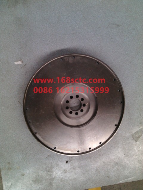 AZ1092020004-SINOTRUK HOWO-flywheel 12holeengineering vehicle-ZhongQiFaDongJiWD615.67