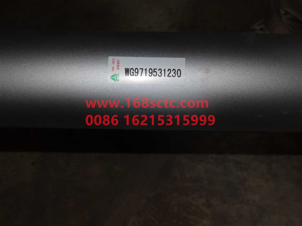 WG9719531230-SINOTRUK HOWO-Intercooler intake steel pipe CNG 6x4 raised type-HaoWo2007Kuan