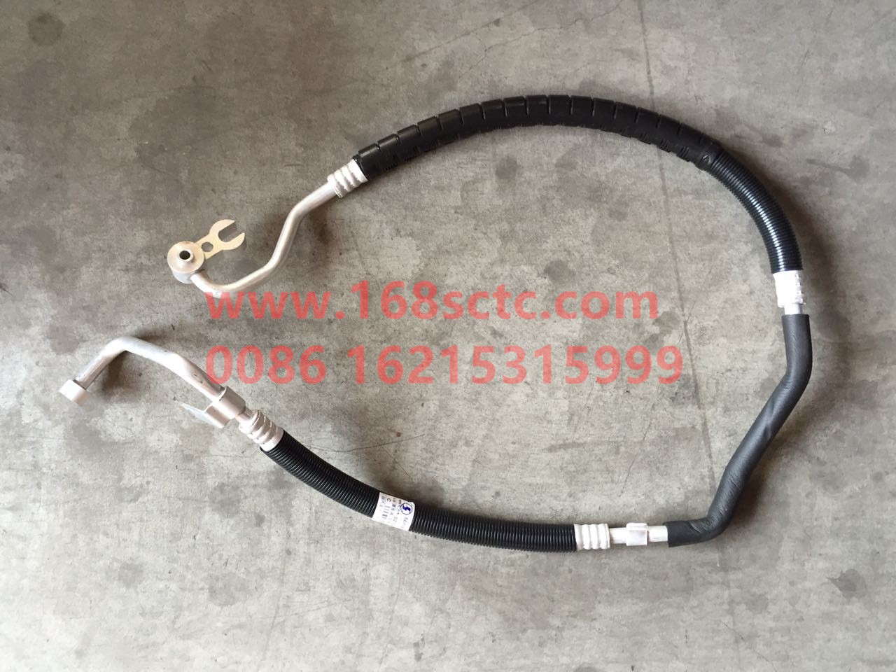 DZ13241845134-SHACMAN-Air conditioning pipelineSteam-to press-DeLongF2000 2010Kuan