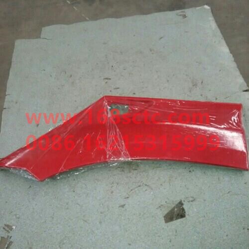 WG1641230052-SINOTRUK HOWO-front fenderback sectionrightwhiteshort 08payment-HaoWo2008Kuan