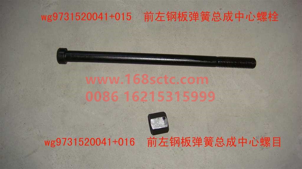 WG9731520041+016-SINOTRUK HOWO-Hex Nut Center Nut-HaoWo2011Kuan