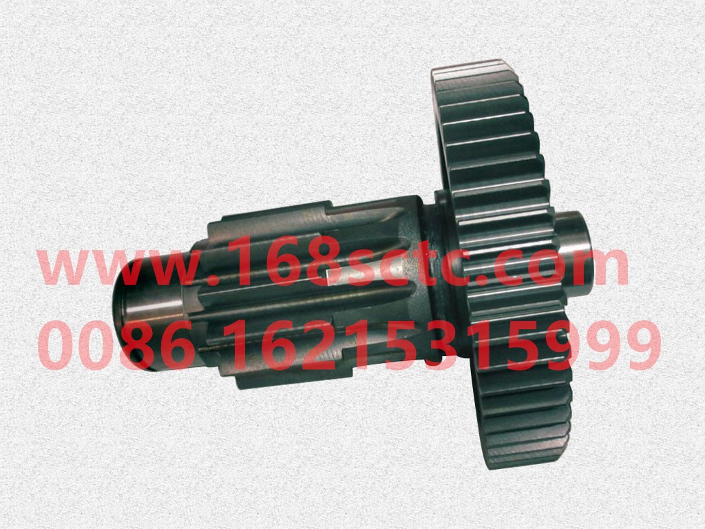 12JSD160T-1707050-GEARBOX-Vice box intermediate shaft welding assemblywithout spline 13/58tooth-FaShiTeBianSuXiang12JSD160T