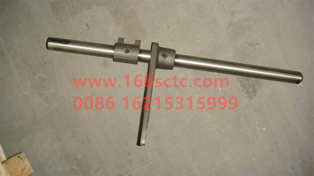 AZ2203220003-SINOTRUK HOWO-Third and fourth gear shift fork shaft assembly-ZhongQiBianSuXiangHW20716