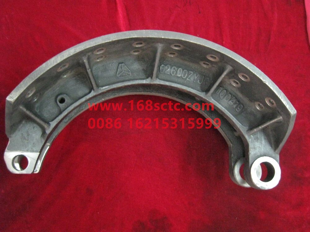 WG9231342071-SINOTRUK HOWO-brake shoesbackHOWO 10Stamping and welding-ZhongQiHouQiaoAC16