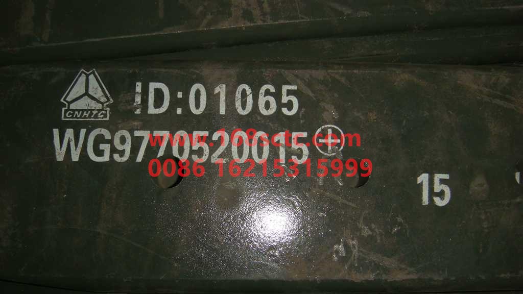 WG9770520015+015-OTHERS-Fifteenth piece of rear leaf spring 25x120Fifteen pieces-KuangShanBaWang70
