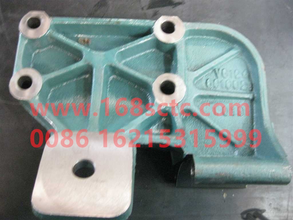 VG1246010024-SINOTRUK HOWO-Front left bracket Sinotruk WD615.67-ZhongQiFaDongJiT12.42-50