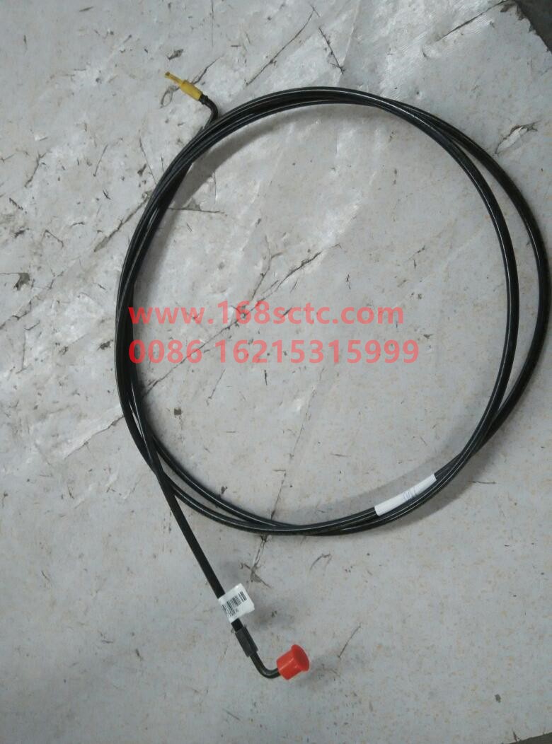 811W41723-6032-SINOTRUK HOWO-Double bend quick plug hose L=2600mm-ShanDeKaC7H