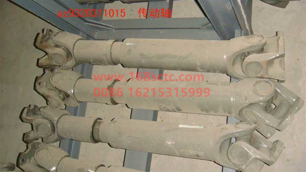 AZ9320311015-SINOTRUK HOWO-transmission shaft L=1015x180x4x57-JinWangZi2008Kuan