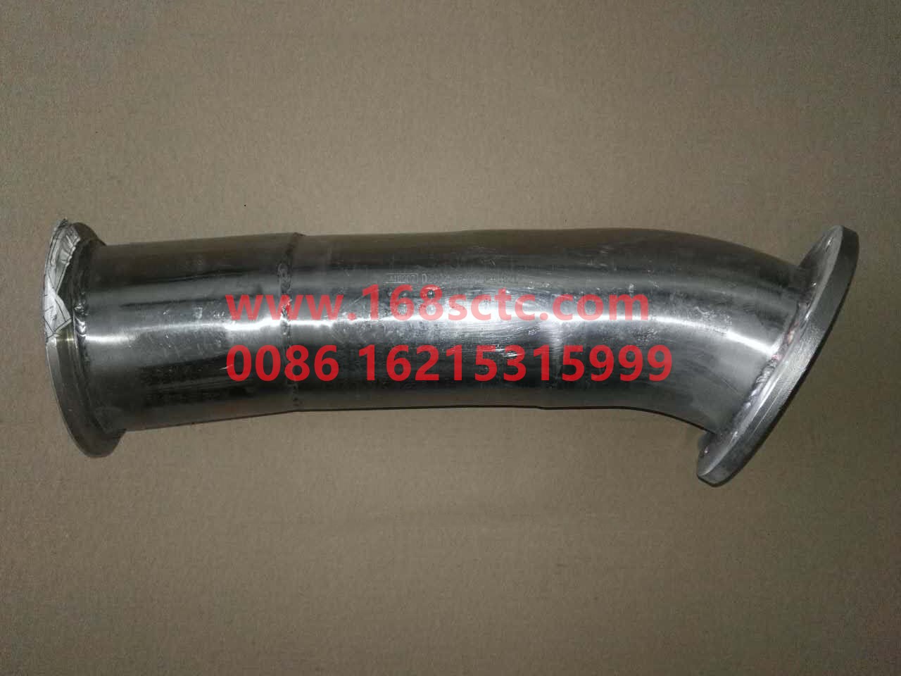 DZ97259540230-SHACMAN-Exhaust pipe assembly one-DeLongX3000 2013Kuan