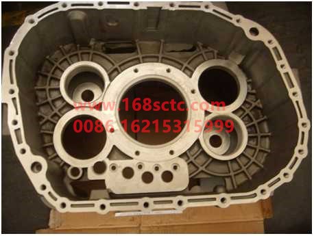 AZ2220010803-SINOTRUK HOWO-Transmission middle shell HW13710 aluminum shell-ZhongQiBianSuXiangHW13710