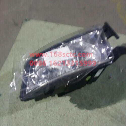 812W25101-6001A-SINOTRUK HOWO-Headlamp assembly (left non-metallic bumper)-ShanDeKaC7H