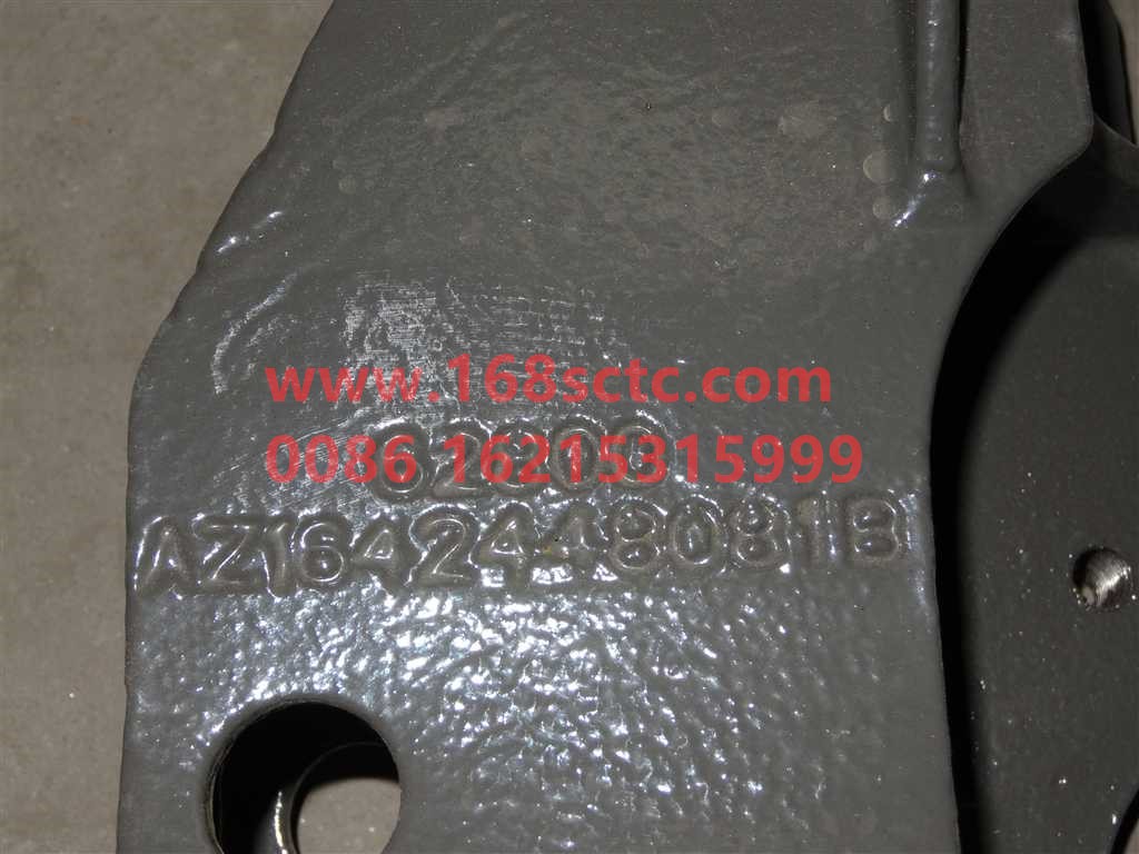 AZ1642448081-SINOTRUK HOWO-lower bracketLeft 320susmiddle length +114.5-HaoWo2013Kuan