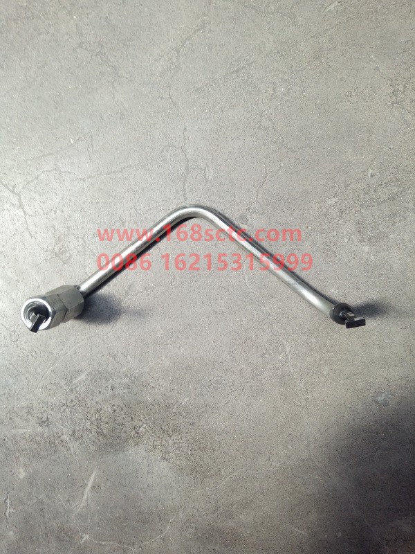 201V10304-0319-SINOTRUK HOWO-High pressure oil pipe 8x3.5 2nd cylinder-ZhongQiFaDongJiMC11.44-50