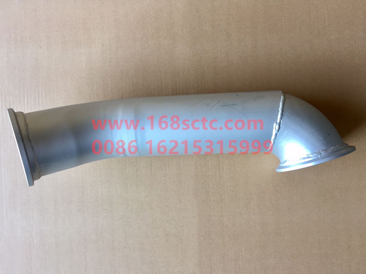 DZ97259543752-SHACMAN-exhaust pipe assembly-DeLongX3000 2013Kuan