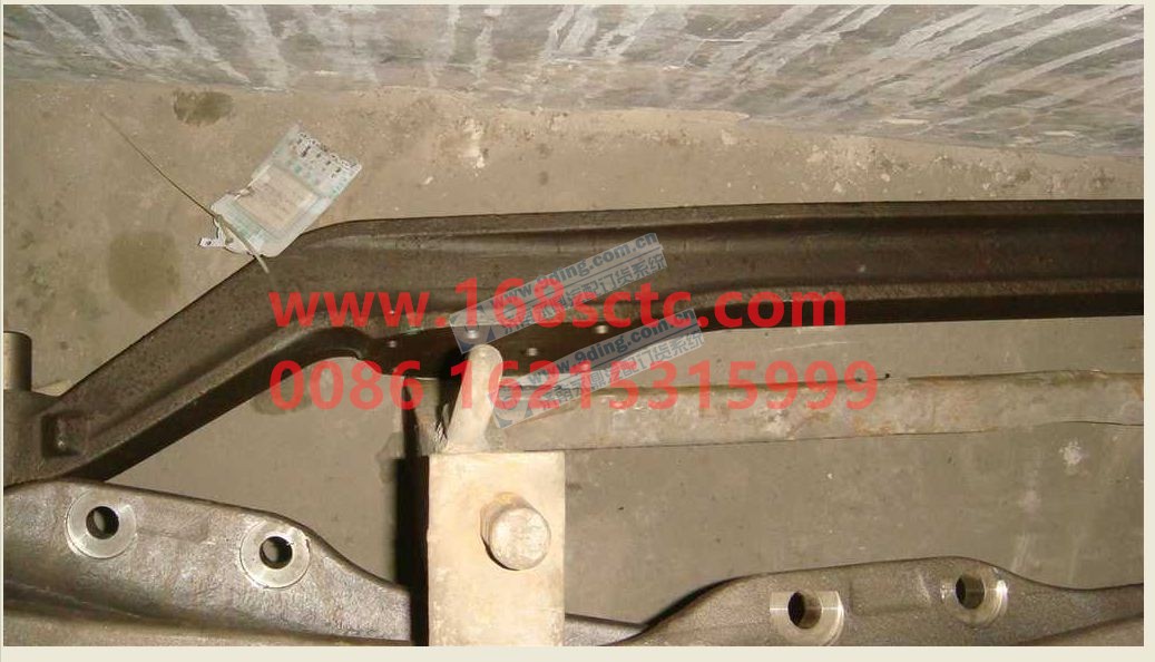 AZ9719410107-SINOTRUK HOWO-Front axle (leaf spring center distance850mm/Kingpin center distance1780mm/King pin diameter45mm/Drum/7T)-ZhongQiQianQiaoHF7