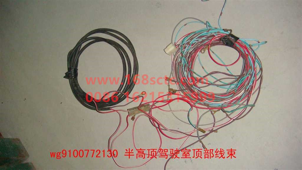 WG9100772130-SINOTRUK HOWO-Wiring Harness Half Height Cab Top Howar Steyr King-SiTaiEr2007Kuan