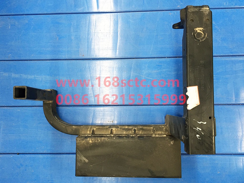 DZ14251240340-SHACMAN-Welding assembly of first-level pedal bracket left engineering vehicle 6x4-DeLongX3000 2013Kuan