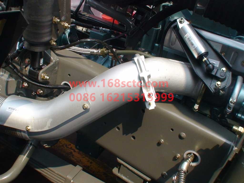 WG9925540019-SINOTRUK HOWO-The first section of the exhaust pipe-HaoWoA7Kuan