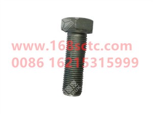 ZQ151B1650TF6-SINOTRUK HOWO-Hex head bolt M16X1.5-ZhongQiFaDongJiMT13.43-50