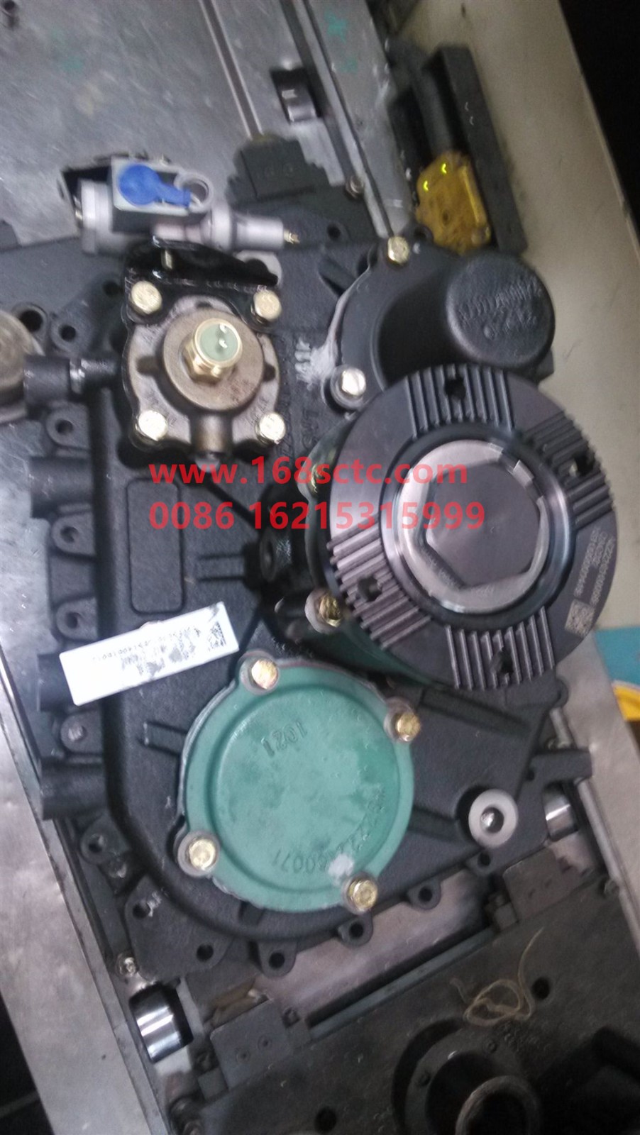 AZ2203100066-SINOTRUK HOWO-Vice box assemblyrange files (16pulse, with power take-off)-ZhongQiBianSuXiangHW13710