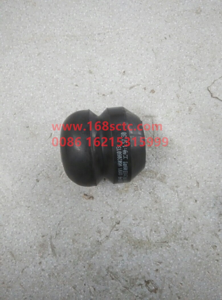81.96020.6013-SHACMAN-rubber bumperhollowround-DeLongF3000 2014Kuan