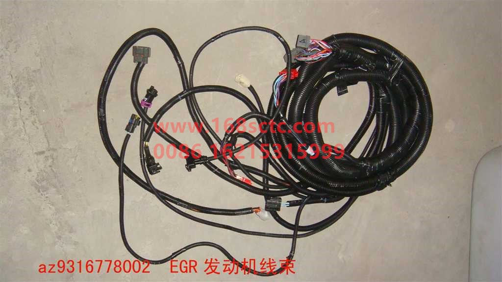 AZ9316778002-SINOTRUK HOWO-SCR engine wiring harness-JinWangZi2008Kuan