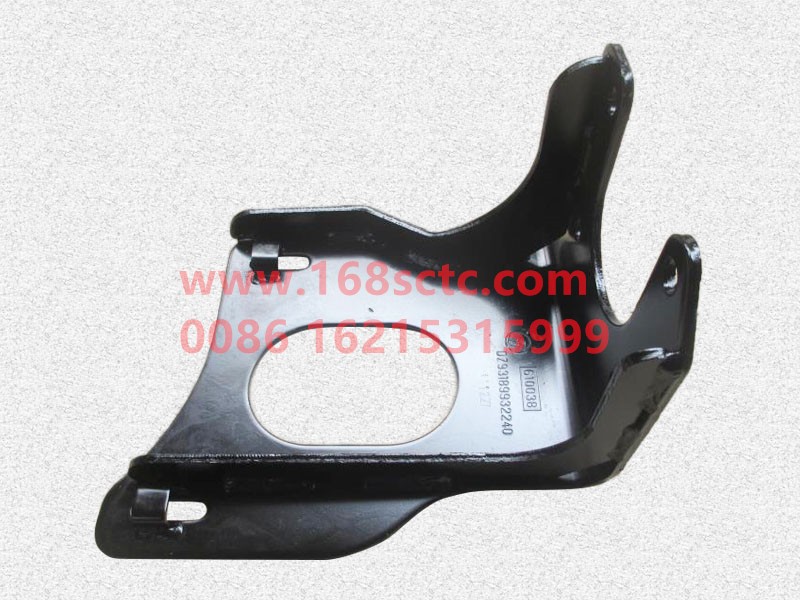 DZ93189932240-SHACMAN-Bumper fixing seat assembly right-DeLongF2000 2015Kuan