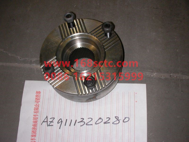 AZ9111320280-SINOTRUK HOWO-Horn tooth convex round 180 discs-ZhongQiHouQiaoHW1249