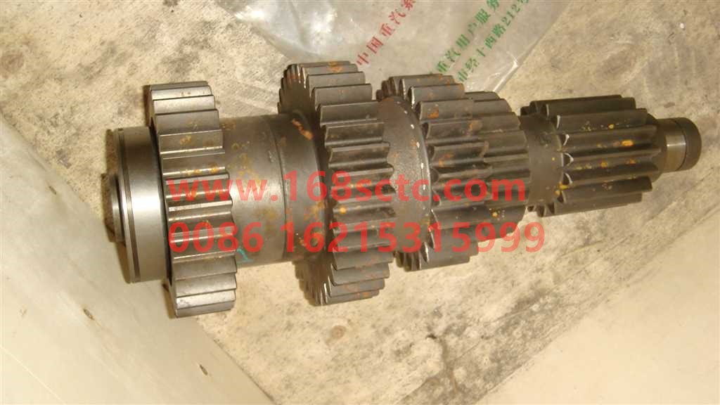 AZ2203030074-SINOTRUK HOWO-Countershaft assembly right (overspeed)-ZhongQiBianSuXiangHW20716